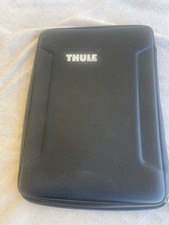 THULE Laptop Computer Tablet Hardcover Bag Zip Black Travel 15 Inch Mint picture