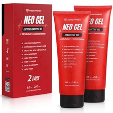 Electrode Conductive Gel For TENS Unit Doppler Ultrasound 250ml Clear 2 PCS picture