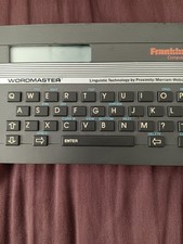 Wordmaster Franklin Computer Spelling Electronic Device Model WM-1000 Vintage picture