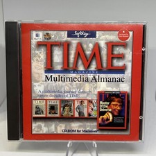 1995 SoftKey Time Magazine Multimedia Almanac CD-Rom For Macintosh Mac OS picture