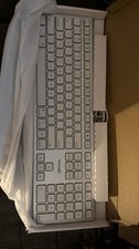 NEW SEALED - Cherry KC 6000C Wired Slim Mac Keyboard - Silver/White US picture