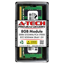 8GB DDR4 2133MHz PC4-17000 ECC SODIMM (Replacement for HP V1D58AA) Memory RAM picture