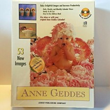 Anne Geddes Images and Productivity CD-Rom Windows 1998 Calendar Address Book picture