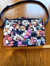 VERA BRADLEY Ultralight Laptop Workstation Crossbody Carrier Case Santa Fe Sun picture
