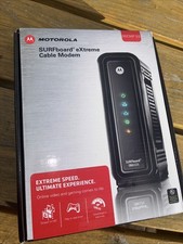 Motorola Arris SURFboard Model SB6121 DOCSIS 3.0 Cable Modem, P/N: 575319-019-00 picture