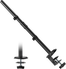 Extra Tall Sturdy Center Pole for Monitor Arm Mount 31.9 inches Steel Monitor... picture
