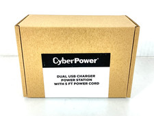 CyberPower Dual USB Power Station 2.1A 5ft Cord - CSP105U picture
