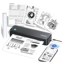 TYPONOS Portable Printers Wireless for Travel, D820 Thermal Inkless Printer S picture