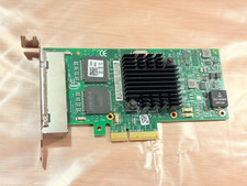 Dell T34F4 Intel I350-T4 4-Port RJ-45 Ethernet Network Adapter Low Profile Card picture