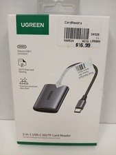 UGREEN Card Reader 2-In-1 USB-C SD TF Card Reader picture