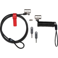 Kensington K64661WW ClickSafe Anywhere Keyed Lock 2 Pack Black 6ft 2011 picture