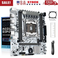 X99 LGA 2011-v3 White Motherboard 4 x DDR4 RAM PCI-e 3.0 M.2 USB 2.0 SATA 2.0 picture