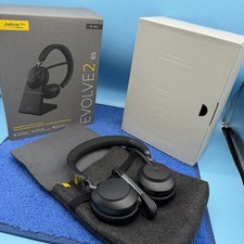 Jabra Evolve 65 MS Wireless Single-Ear Headset w/ Charging Stand MS Teams Black picture