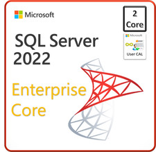 Microsoft SQL Server 2022 Enterprise Core -  2 Core License - CSP Perpetual picture