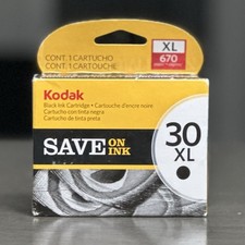 Genuine Kodak 30XL Black Ink Cartridge 1550532 - Sealed picture