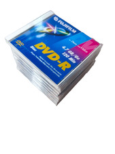 Fujifilm DVD-R 4.7GB 120min Recordable Media-10 Pack with Jewel Cases picture