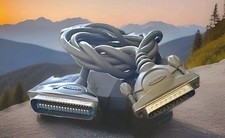 IEEE 1284 Belkin F2A046-26 Parallel Printer Cable Adapter USB Premium Molded picture