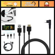 3-in-1 Cable for Graphics Tablets, USB to HDMI & Power Adapter, High-Speed Data picture