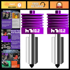 2 Pcs Upgraded 0.2mm Hotend with Anti-Stick Coating & Hardened Steel Nozzle - Hi picture