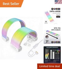 Flex RGB Cable Cover Kit | Compatible with 24-Pin Motherboard and 8-Pin/16-Pi... picture
