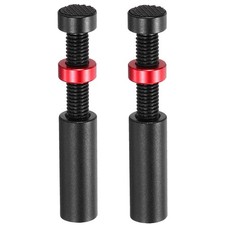 2Pcs Graphics Card Support,49-80mm Adjustable Height, Aluminum Alloy Black, Red picture