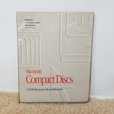 VTG 1994 Apple Macintosh Compact Discs CD-ROM Folder RARE See Pics picture
