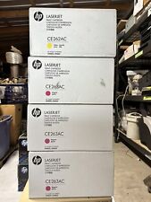 Lot 4 HP CE262AC (1pcs) CE263AC (3pcs)-LaserJet Toner Cartridge HP Hewlett picture