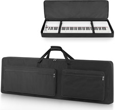 88 Key Keyboard Case 53.9''x7.1''x14.6'', Portable Padded Piano Bag Keyboard Gig picture