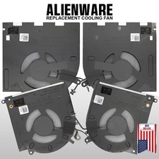 1 Pair OEM CPU + GPU Cooling Fan For DELL Alienware M15 M17 R3 R4 R5 R6 Laptop picture