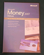 Microsoft Money 2007 Deluxe Personal Finance Software PC CD-ROM w/ Inserts picture