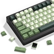 dagaladoo Double Shot PBT keycaps, Cherry Profile Keyboard Key caps, Matcha G... picture