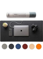 Nordik Leather Desk Mat Cable Organizer  35 X 17 inch Premium... Variety  picture