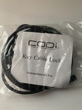 CODI - Laptop Computer Office Desk Cable Key Lock New picture