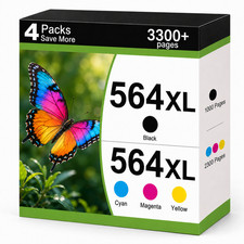 564XL Ink Cartridge Compatible for PhotoSmart 5525 6510 6512 6515 6520 6525 7510 picture