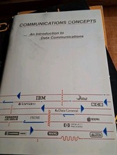 VANTAGE 1988 CONCEPTS AN INTRODUCTION TO DATA COMMUNICATIONS BOOK picture