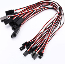 15 Pcs 3 Pin Servo Extension Cable,11.8 Inch picture