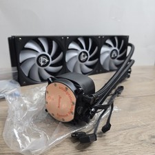GAMDIAS 360mm CPU Liquid Cooler w/ PWM Fans, ARGB AIO Water Cooling Sytem, Hi... picture
