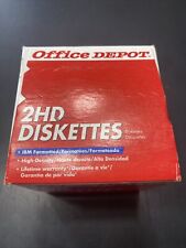 25 Pack Office Depot 2HD 1.44 MB 3.5” Diskettes IBM Formatted  picture