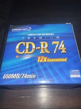 Samsung Digitall CD Recordable Premium CD-R74 10pck 650MB/74MIN picture