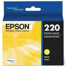 NEW Epson 220 Yellow T220420 Ink Cartridge Genuine picture