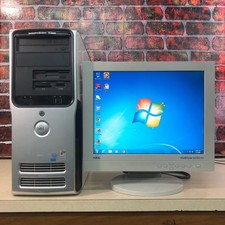 Dell Dimension 9100 Retro Gaming PC Pentium 4 3GHz 4GB RAM Windows 7 Pro 32-Bit picture