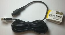 PSION GOLD CARD WAN GLOBAL 56K + FAX CABLE for PCMCIA Gold PC Card — 09-0745/4 picture