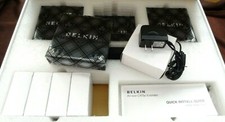 Belkin WV-VGA124-30M Extender 1:4 VGA AV Over CAT5e Monitor Extender NEW/Sealed picture