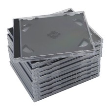Lots STANDARD Double CD Jewel Case with Tray 10.4mm (2 CD) Lots Protectors Cover picture