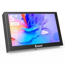 Eyoyo 5 inch Monitor 800x480 LCD Screen HDMI/VGA/AV for Car PC DVD DVR CCD DSLR picture
