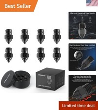 Official  Hardened Steel MK8 Nozzles 8PCS, High-Temperature Wear Resistant Co... picture