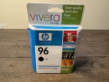 Genuine OEM HP 96 Black Ink Cartridge Large 2.1 ml Vivera C8767WC (EXP Mar 2006) picture