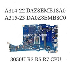 DAZ8EMB18A0 For Acer Aspire A315-23 A314-22 Motherboard 3050U R3-3300 R5 R7 CPU picture