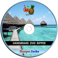 NEW & Fast Ship HandBrake DVD Ripper / Converter / Transcoder - Windows Disc picture