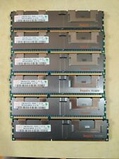 LOT 6x16GB  HYNIX 16GB PC3L-8500R 4RX4 DDR3-1066 HMT42GR7BMR4A-G7 Ram Server picture